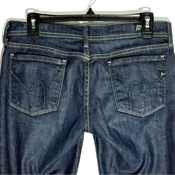 Citizens Of Humanity Indigo Wide Leg Jeans - Picture 3 of 4